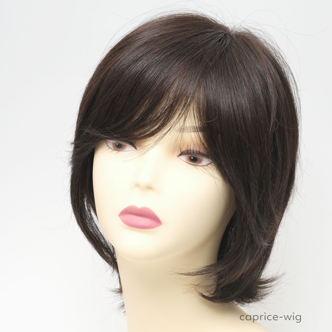 新品】人毛ミックス☆ミセスショートウィッグ☆Wigs2you HHB-016の+